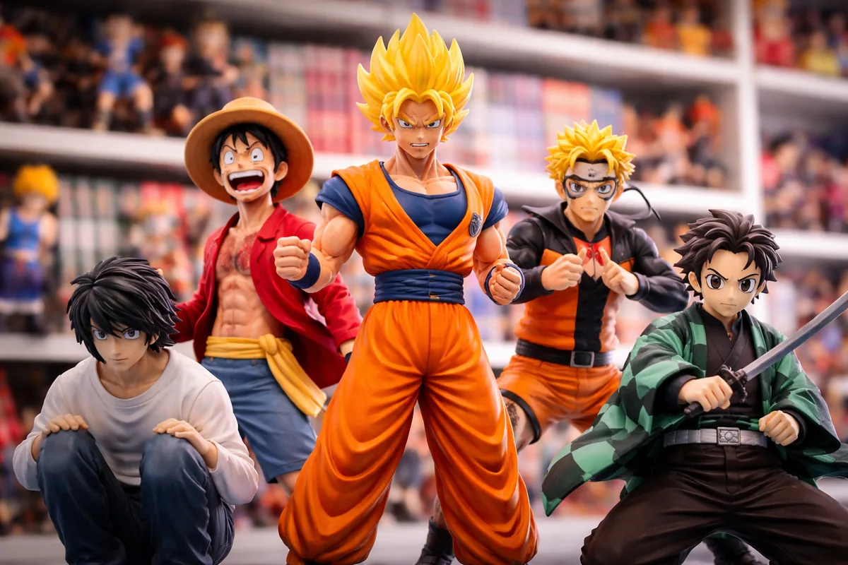 Quels sont les personnages les plus populaires dans les animes et mangas