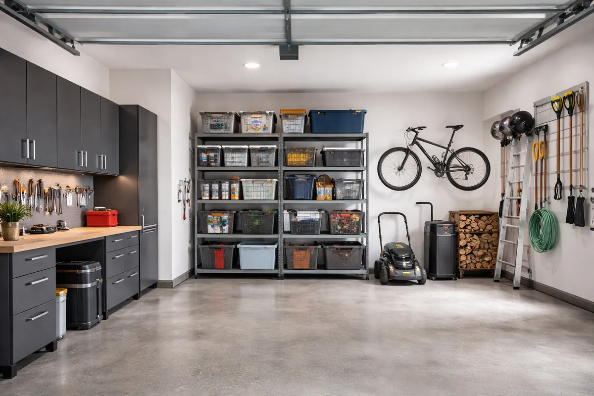 Comment optimiser l'organisation de son espace de rangement dans un garage