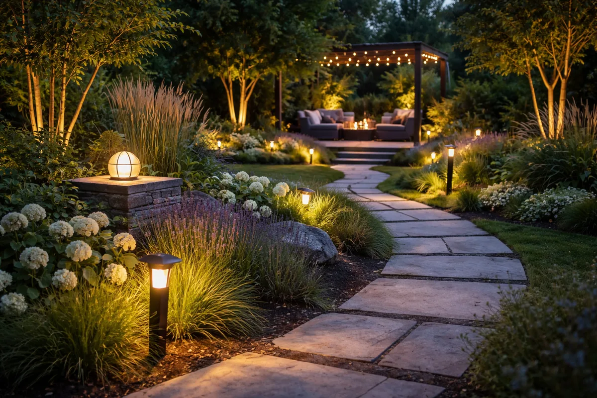 Comment choisir les éclairages pour un jardin esthétique et durable