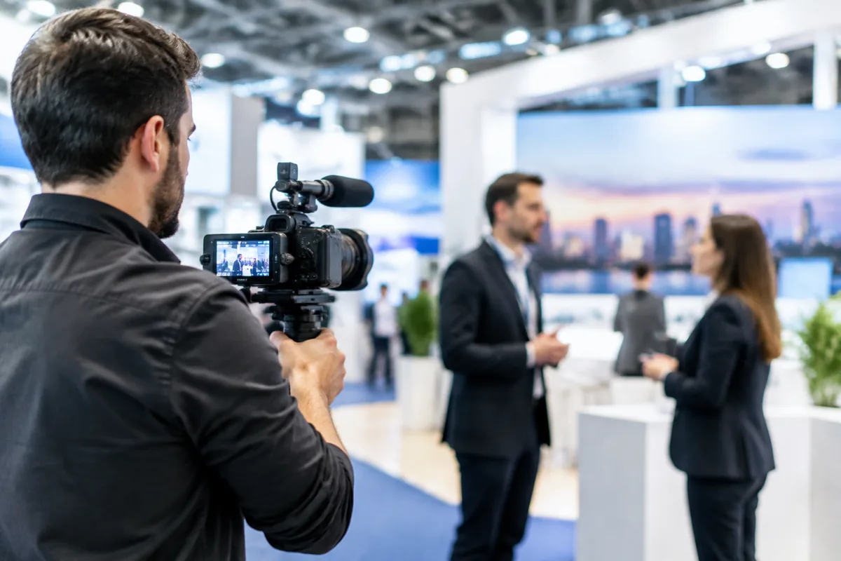 Comment préparer un film d’entreprise pour un salon professionnel ?
