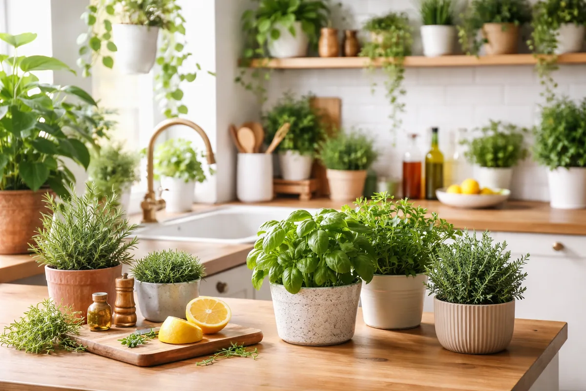 L'art de choisir les plantes adaptées à votre cuisine