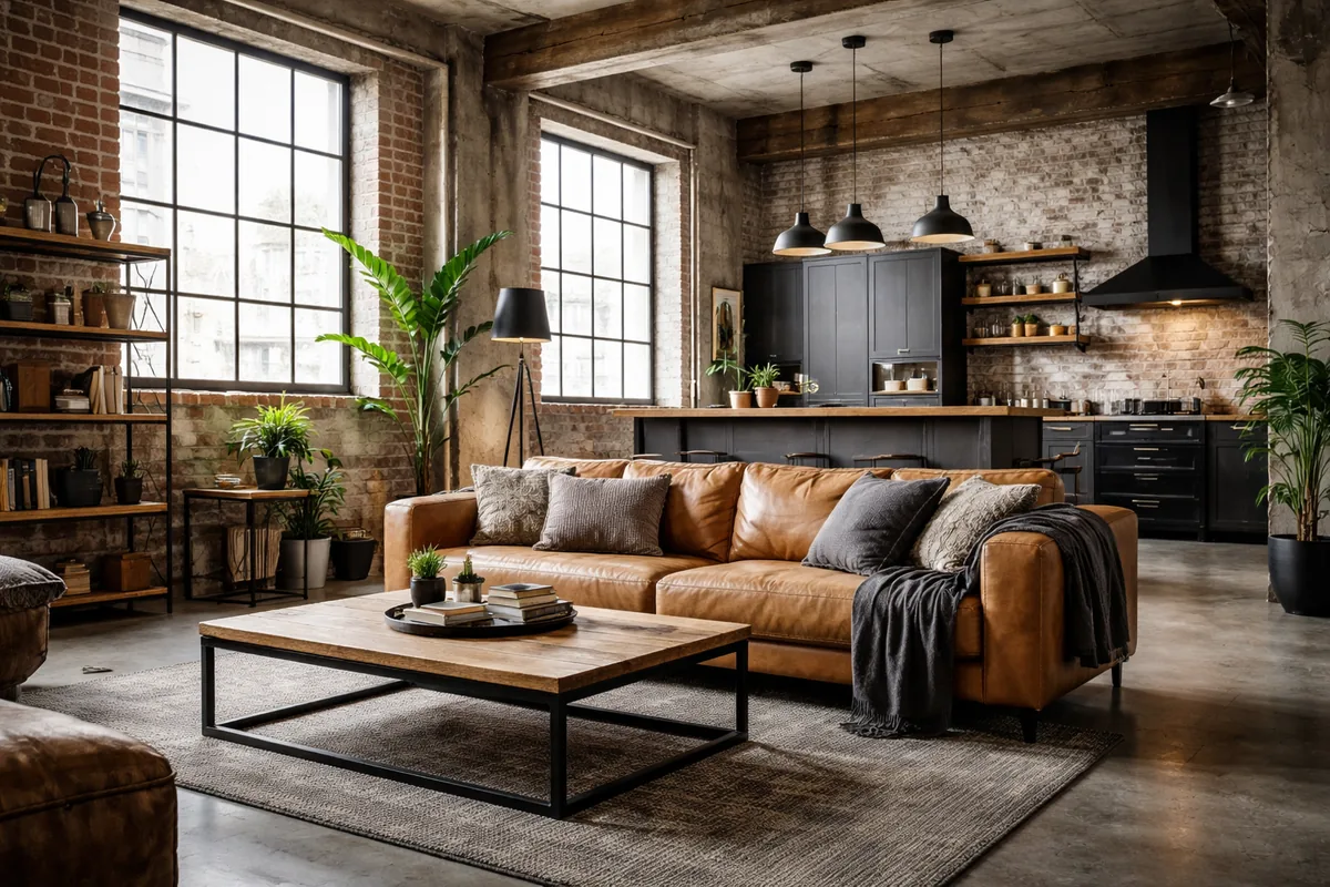 Comment réussir l'aménagement d'un intérieur avec une déco industrielle