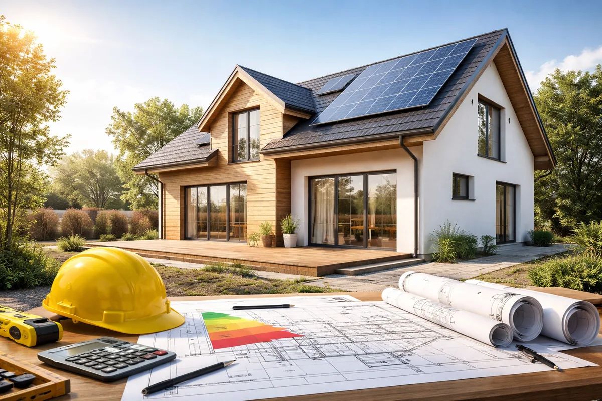 Comment construire une maison économe en énergie étape par étape
