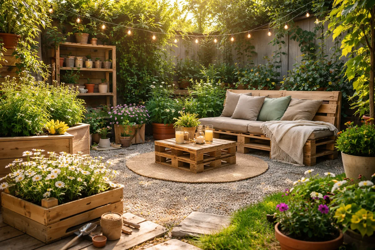 Comment aménager un jardin avec un petit budget en utilisant le DIY