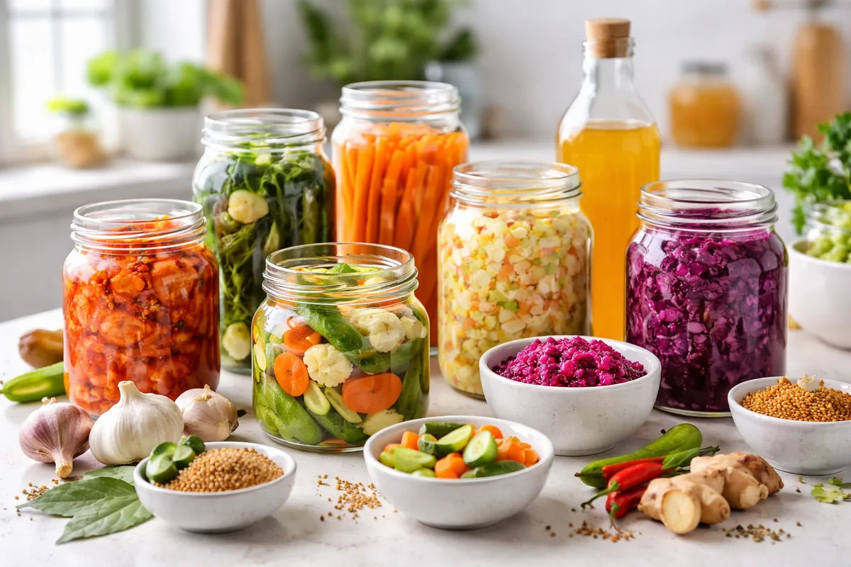 Les merveilles de la cuisine fermentation