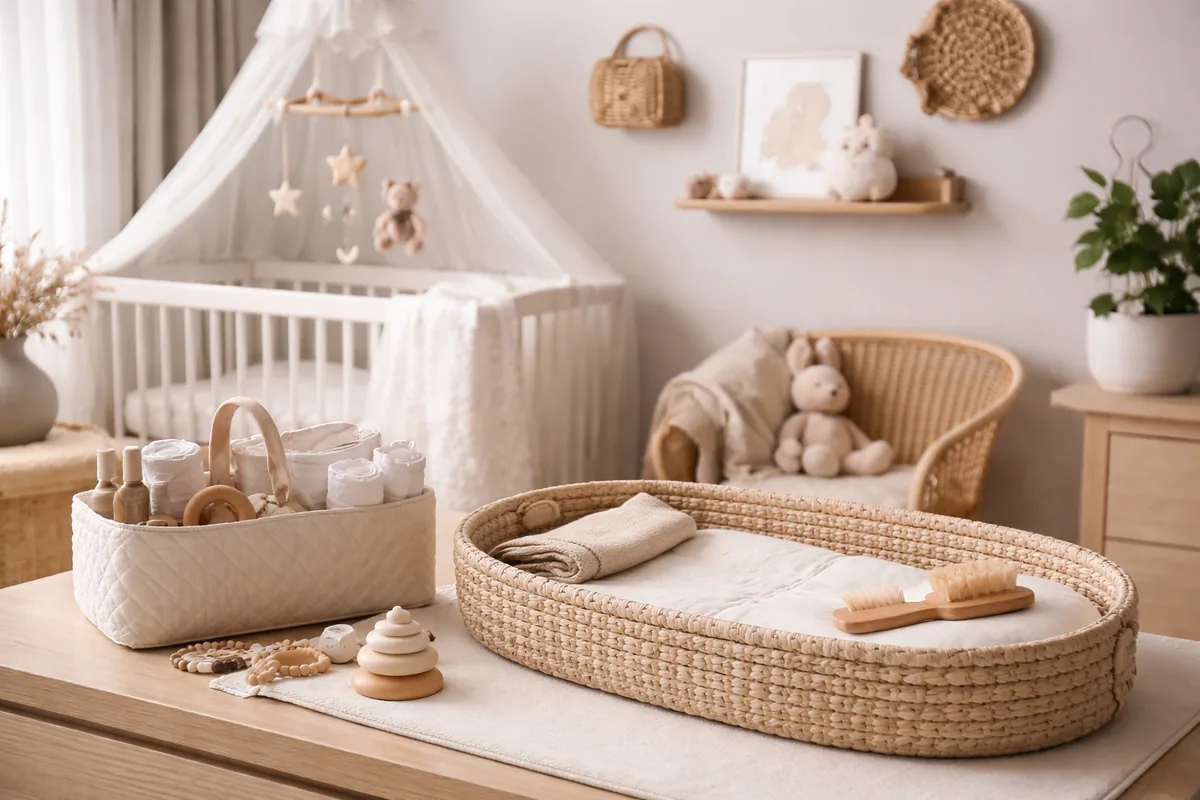 Quels accessoires de puériculture chic pour une chambre d'enfant élégante
